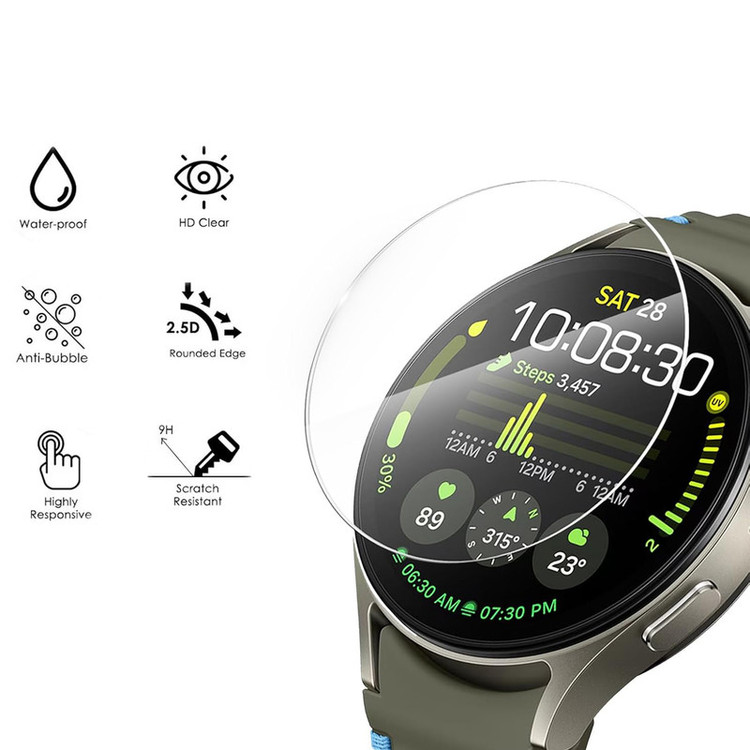محافظ صفحه نمایش راینو مدل R-Glass مناسب برای ساعت هوشمند سامسونگ Galaxy Watch 7 40mm