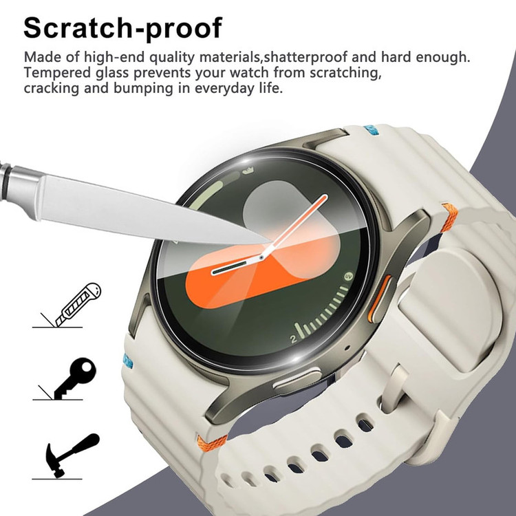 محافظ صفحه نمایش راینو مدل R-Glass مناسب برای ساعت هوشمند سامسونگ Galaxy Watch 7 40mm