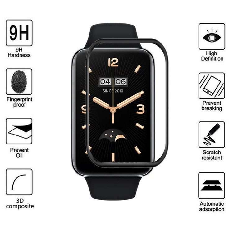 محافظ صفحه نمایش راینو مدل R-PMMA مناسب برای مچ بند هوشمند شیائومی Mi Band 7 Pro بسته 2 عددی