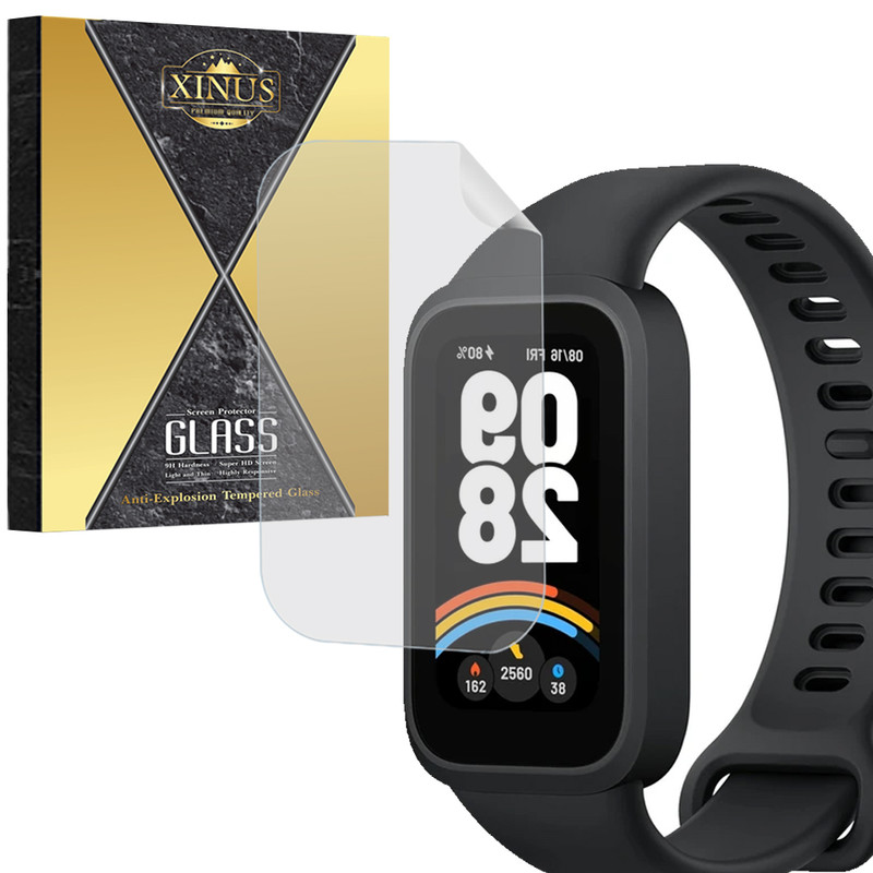 محافظ صفحه نمایش ژینوس مدل NNOX مناسب برای ساعت هوشمند شیائومی Mi band 9 Active