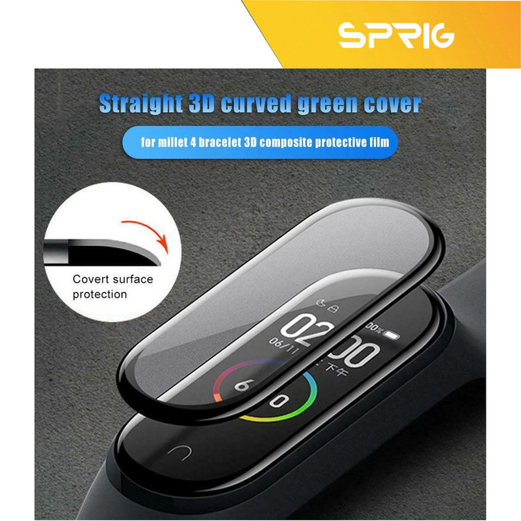 محافظ صفحه نمایش اسپریگ مدل Pmma-SPG مناسب برای ساعت هوشمند شیائومی Mi band 9