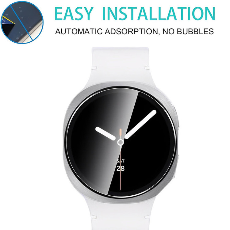 محافظ صفحه نمایش گوف مدل Tempered Glass مناسب برای ساعت هوشمند سامسونگ Galaxy Watch 8 40mm بسته دو عددی