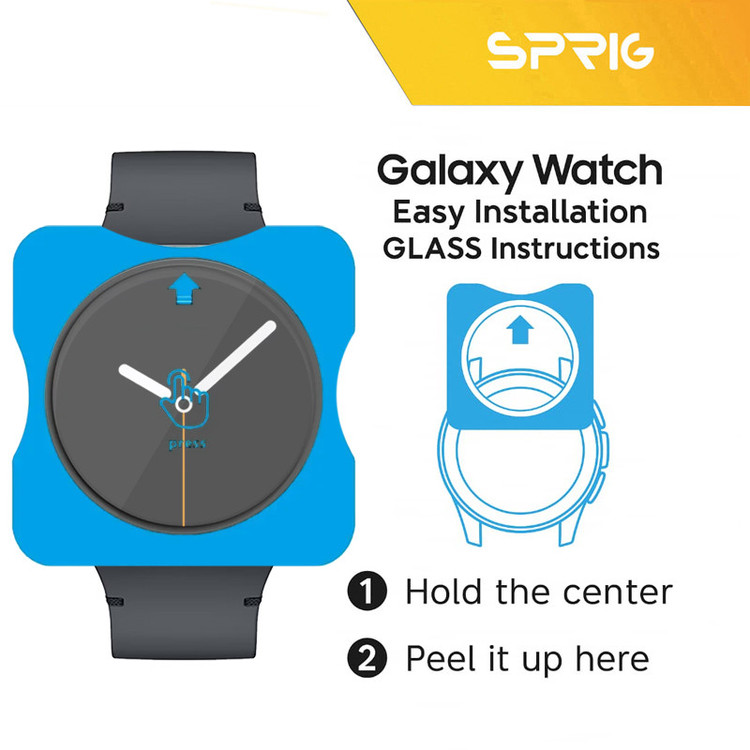 محافظ صفحه نمایش اسپریگ مدل Easy Kit مناسب برای ساعت هوشمند سامسونگ Galaxy Watch 8 44mm