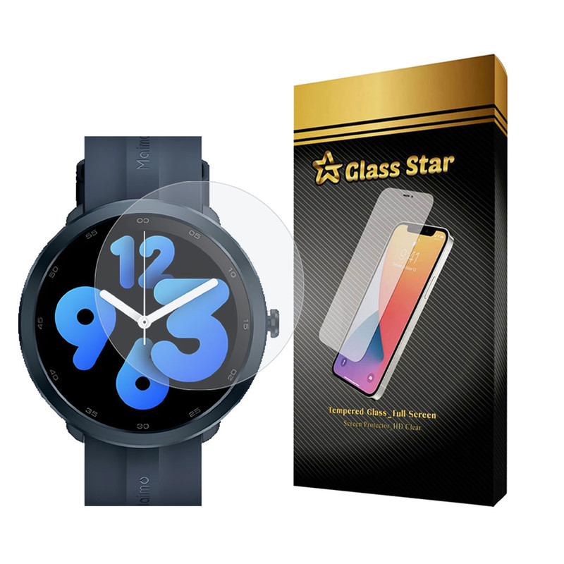 محافظ صفحه نمایش گلس استار مدل WATCHSAFS مناسب برای ساعت هوشمند مایمو Watch R