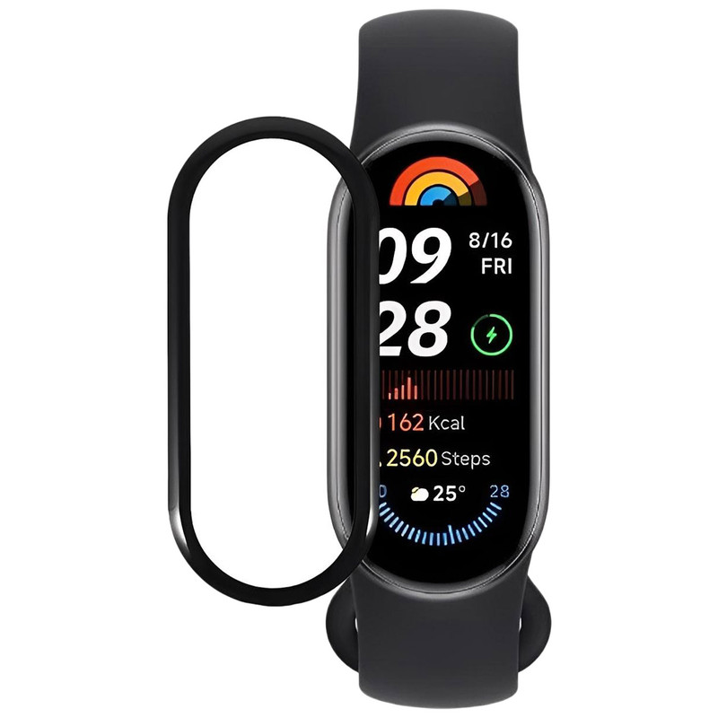محافظ صفحه نمایش مسیر مدل PMMA مناسب برای ساعت هوشمند شیائومی Mi Band 9