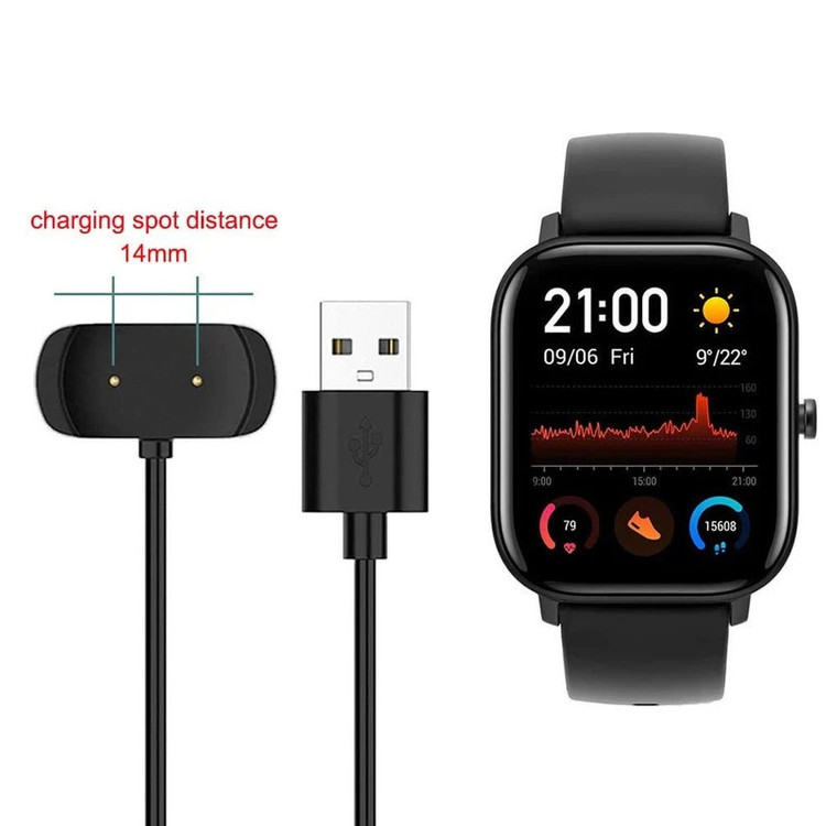 کابل شارژ مدل AF-GT3 مناسب برای ساعت هوشمند آمازفیت GTS3