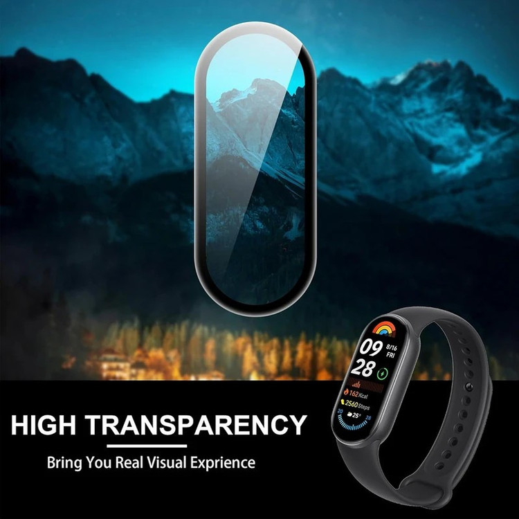 محافظ صفحه نمایش راینو مدل PMMA مناسب برای ساعت هوشمند شیائومی Mi Band 10