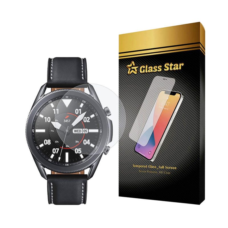 محافظ صفحه نمایش گلس استار مدل WATCHSAFS مناسب برای ساعت هوشمند سامسونگ Galaxy Watch 3 45 mm / Galaxy Watch SM-R840
