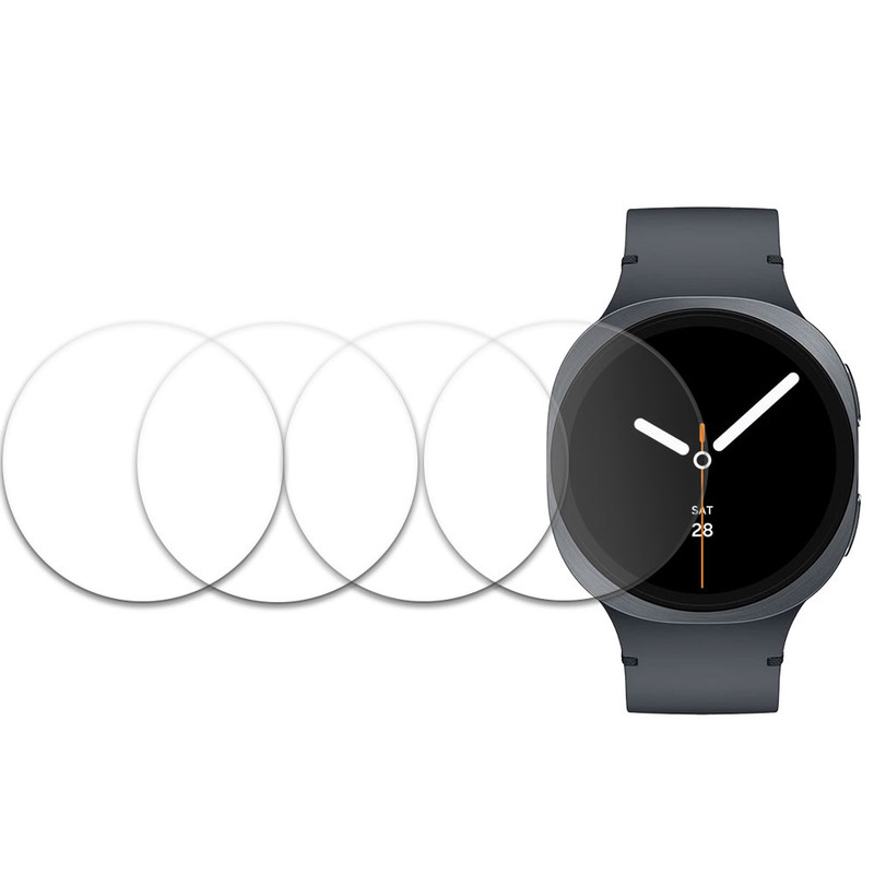 محافظ صفحه نمایش گوف مدل Tempered Glass مناسب برای ساعت هوشمند سامسونگ Galaxy Watch 8 44mm بسته چهار عددی