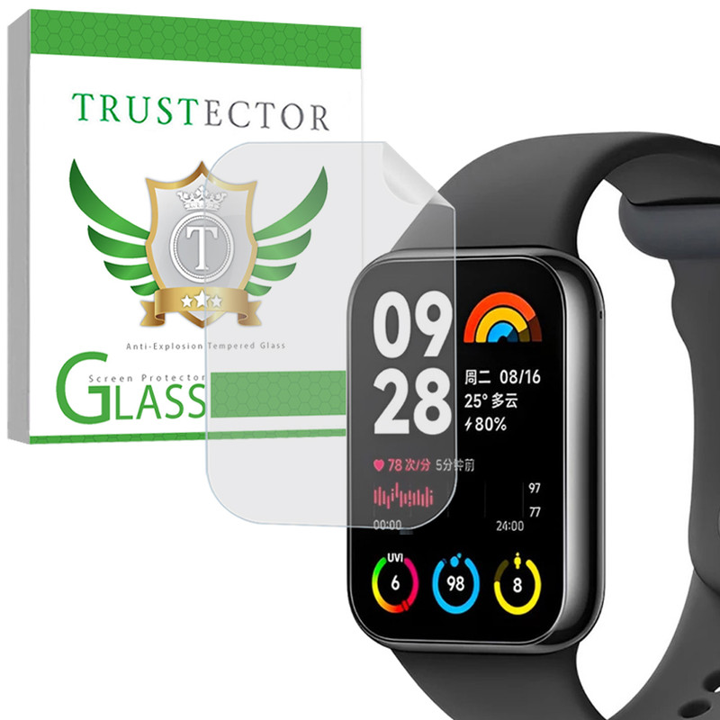 محافظ صفحه نمایش تراستکتور مدل NNOT20 مناسب برای ساعت هوشمند شیائومی Mi band 8 Pro