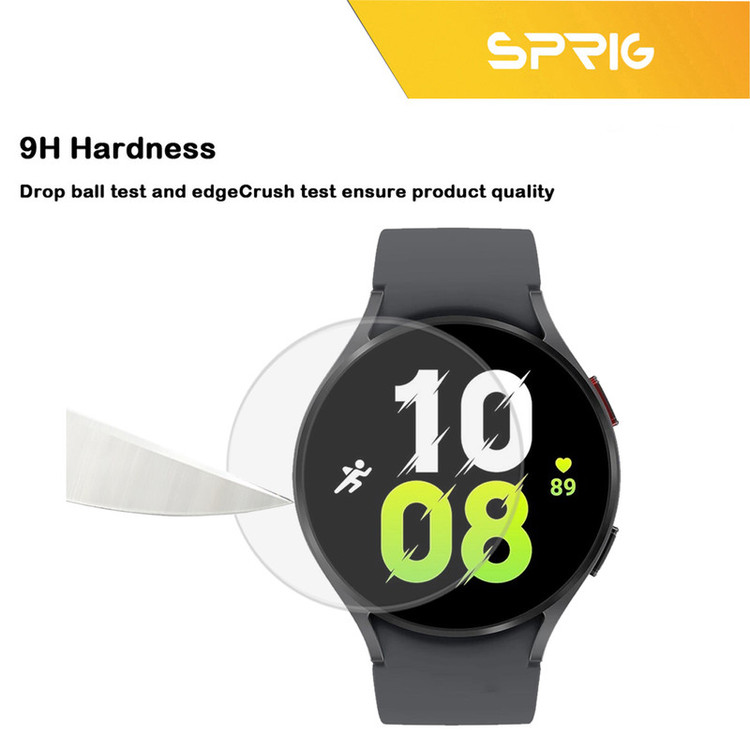 محافظ صفحه نمایش شیشه ای اسپریگ مدل SPG مناسب برای ساعت هوشمند سامسونگ Galaxy watch 5 Pro 45mm