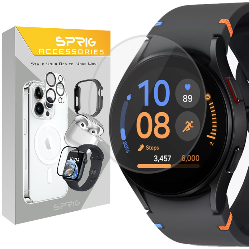 محافظ صفحه نمایش شیشه ای اسپریگ مدل SH-SP مناسب برای ساعت هوشمند سامسونگ Galaxy Watch FE 40mm