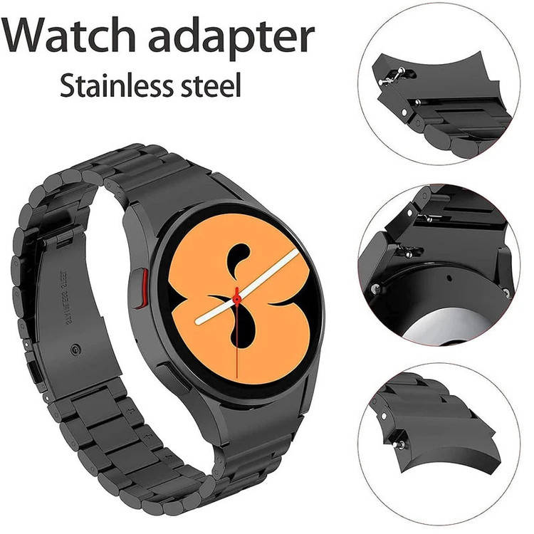 مبدل بند ساعت مدل Connector3 مناسب برای ساعت هوشمند سامسونگ Galaxy Watch 4/5/6/7/FE سایز 40/43/44/46/47 میلی متری