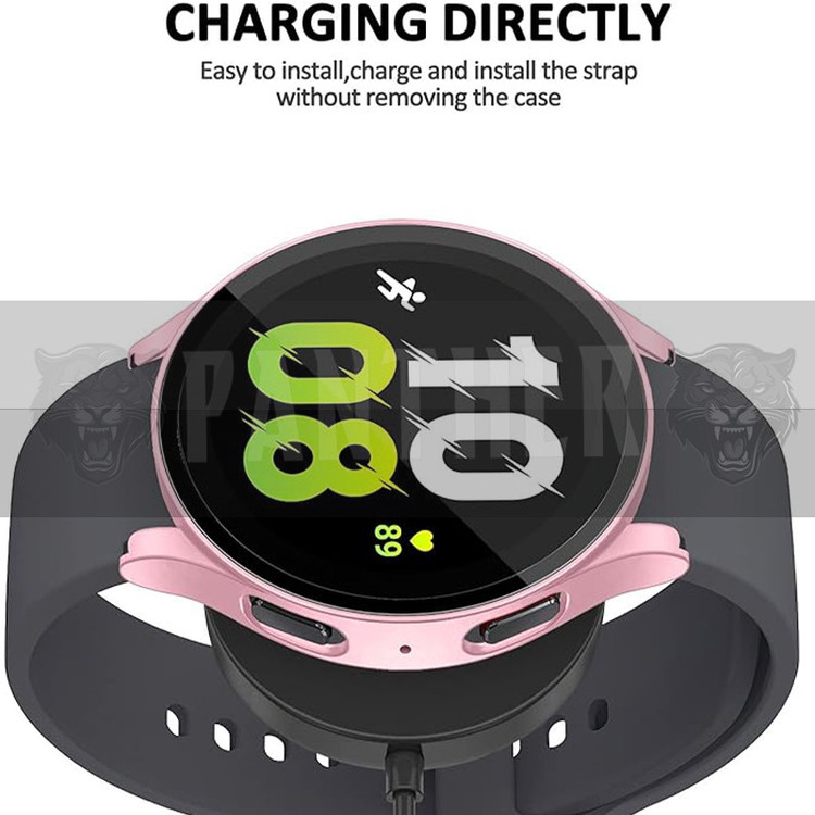 کاور پنتر مدل Tempered Protective مناسب برای ساعت هوشمند سامسونگ Galaxy Watch 4 44mm / Watch 5 44mm به همراه محافظ صفحه نمایش