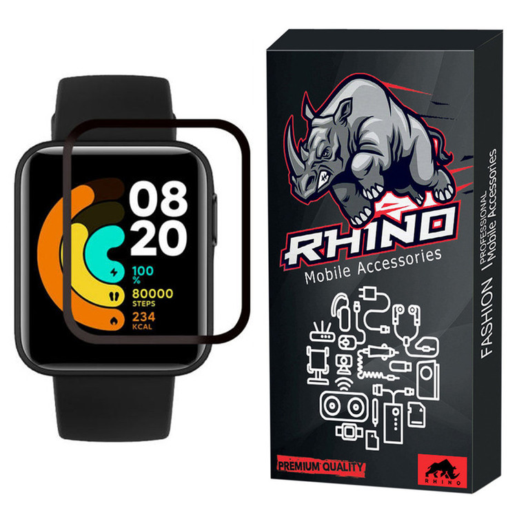 محافظ صفحه نمایش راینو مدل PMMA مناسب برای ساعت هوشمند شیائومی Mi Watch Lite