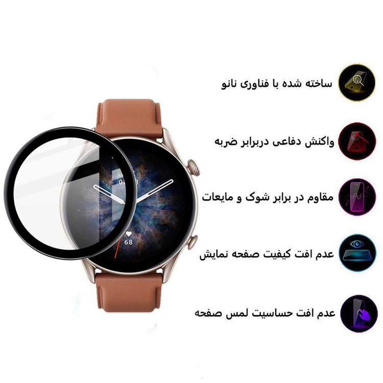 محافظ صفحه نمایش اپیکوی مدل Cactus مناسب برای ساعت هوشمند امیزفیت GTR 3 pro