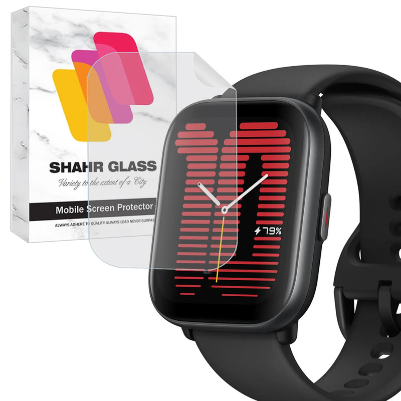 محافظ صفحه نمایش شهر گلس مدل WNOS20 مناسب برای ساعت هوشمند امیزفیت Active 44mm