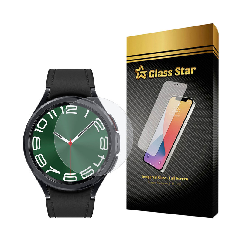 محافظ صفحه نمایش گلس استار مدل SIMWATCHS مناسب برای ساعت هوشمند سامسونگ Galaxy Watch 6 Classic 47 mm