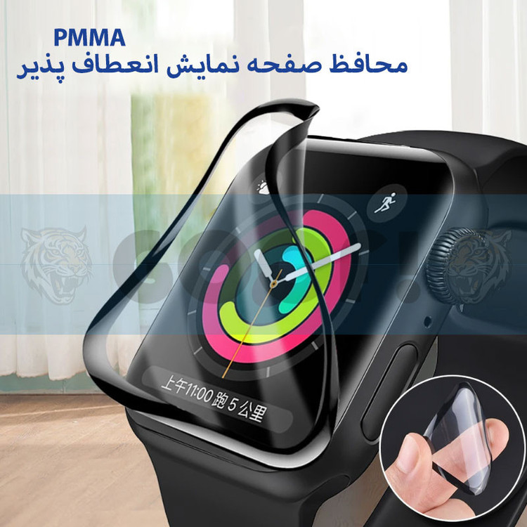 محافظ صفحه نمایش گوف مدل PMMA-G مناسب برای ساعت هوشمند شیائومی Mi Band 8 Pro