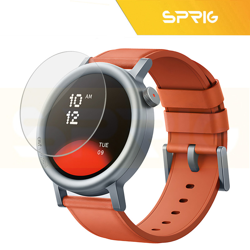 محافظ صفحه نمایش اسپریگ مدل SH-SPG مناسب برای ساعت هوشمند ناتینگ CMF Watch Pro 2 مجموعه 2 عددی