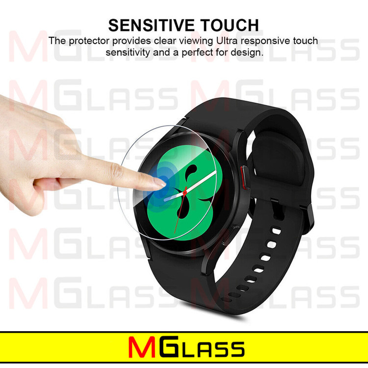 محافظ صفحه نمایش شیشهای امگلس مدل Glass-MG مناسب برای ساعت هوشمند سامسونگ Galaxy Watch 3 45mm