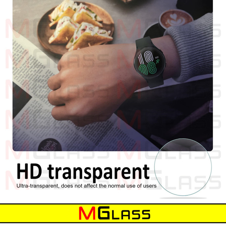 محافظ صفحه نمایش شیشهای امگلس مدل Glass-MG مناسب برای ساعت هوشمند سامسونگ Galaxy Watch 3 45mm