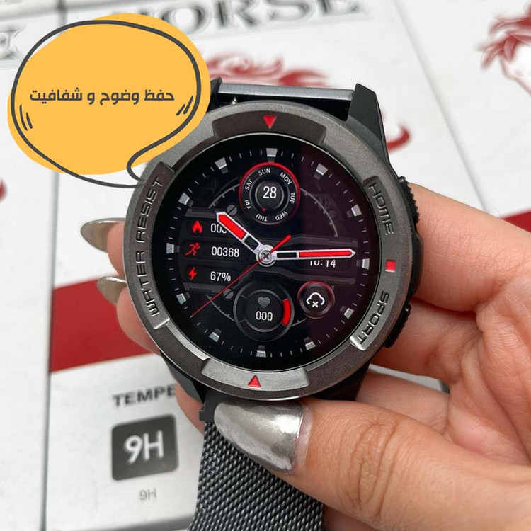 محافظ صفحه نمایش هورس مدل SMWH مناسب برای ساعت هوشمند آمیزفیت Balance