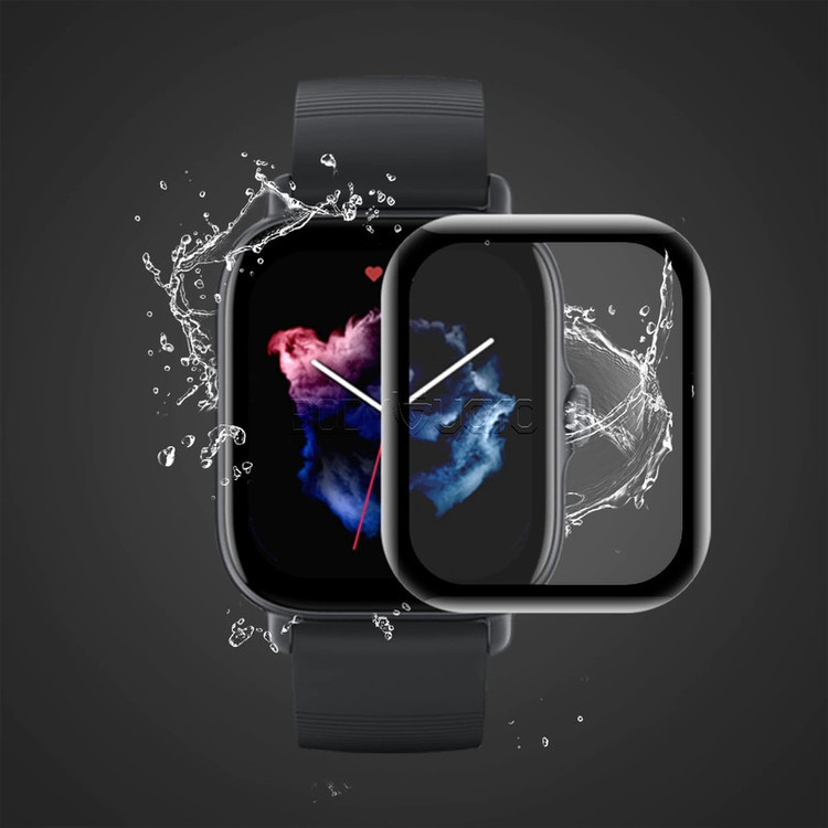 محافظ صفحه نمایش بادیگارد مدل PMMA مناسب برای ساعت هوشمند امیزفیت Amazfit GTS 3