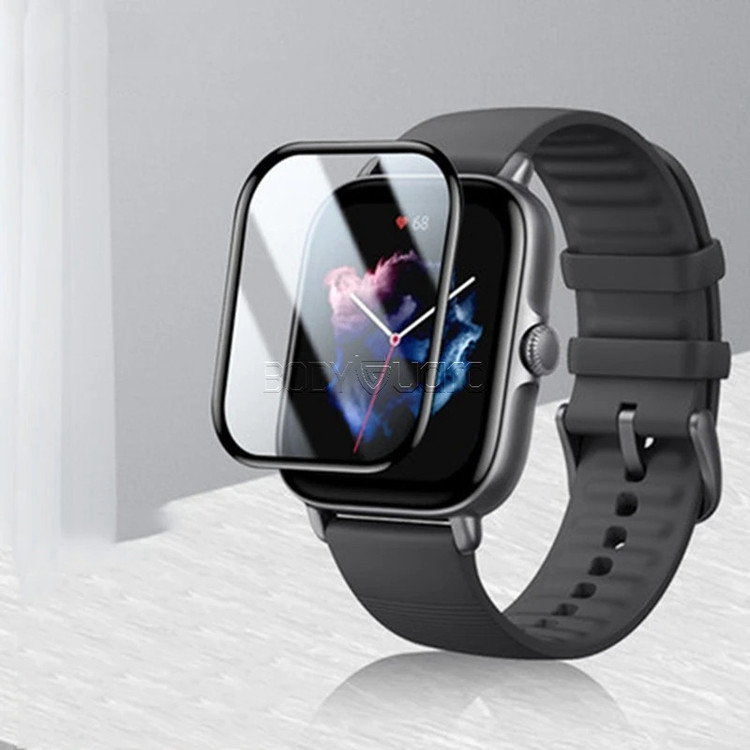 محافظ صفحه نمایش بادیگارد مدل PMMA مناسب برای ساعت هوشمند امیزفیت Amazfit GTS 3