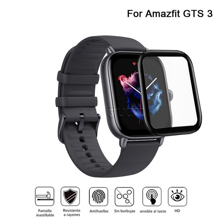 محافظ صفحه نمایش بادیگارد مدل PMMA مناسب برای ساعت هوشمند امیزفیت Amazfit GTS 3