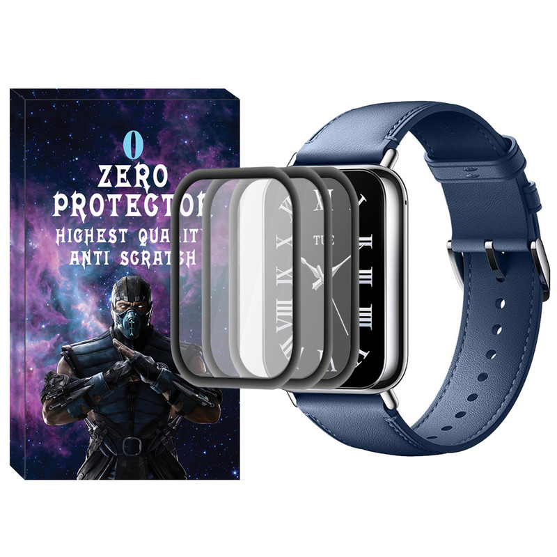 محافظ صفحه نمایش نانو زیرو مدل Pmma-ZR مناسب برای ساعت هوشمند شیائومی Mi Band 8 Pro بسته سه عددی