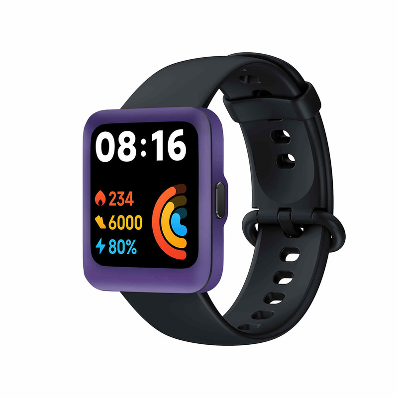 برچسب ماهوت طرح Matte-BlueBerry مناسب برای ساعت هوشمند شیائومی Redmi Watch 2 Lite