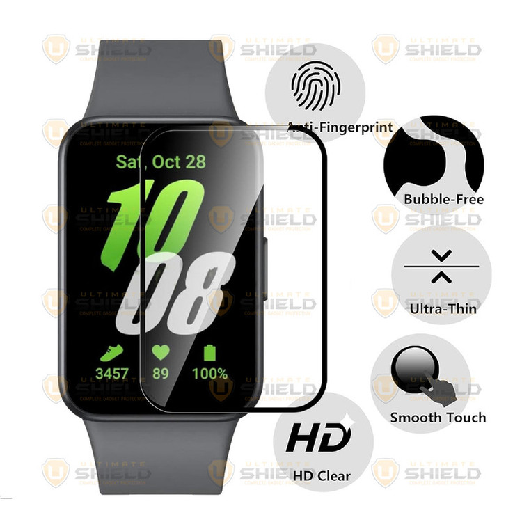 محافظ صفحه نمایش آلتیمیت شیلد مدل Pmma-UL مناسب برای ساعت هوشمند سامسونگ Galaxy Watch Fit 3 بسته دو عددی