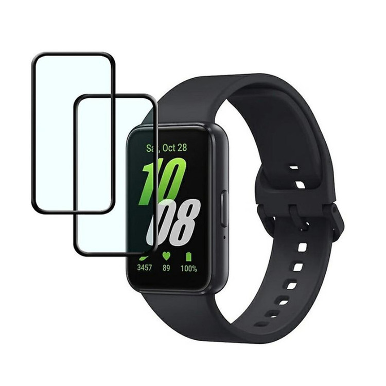 محافظ صفحه نمایش آلتیمیت شیلد مدل Pmma-UL مناسب برای ساعت هوشمند سامسونگ Galaxy Watch Fit 3 بسته دو عددی
