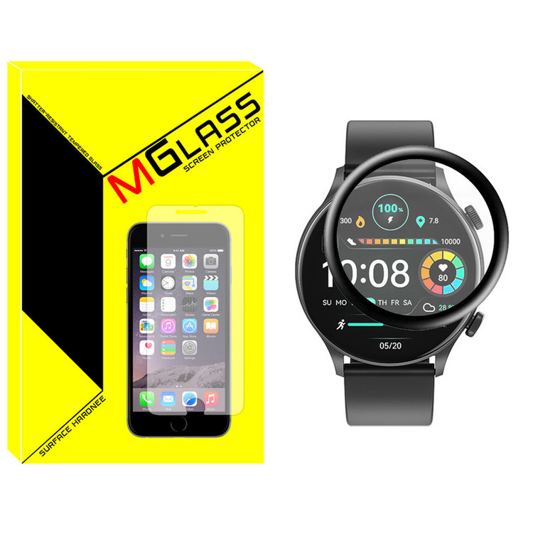 محافظ صفحه نمایش نانو امگلس مدل Pmma-MG مناسب برای ساعت هوشمند هایلو Solar Plus
