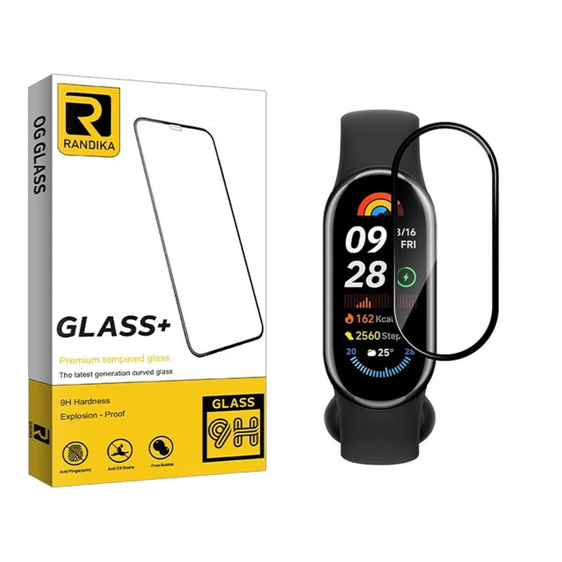 محافظ صفحه نمایش راندیکا مدل PMMA مناسب برای ساعت هوشمند شیائومی Mi Band 6 Pro