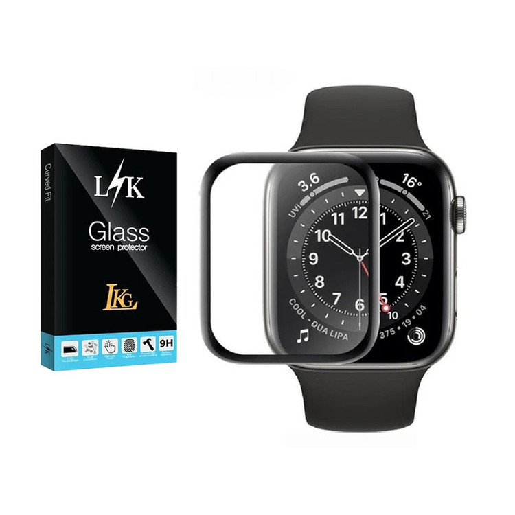 محافظ صفحه نمایش ال کا جی مدل PMMA مناسب برای ساعت هوشمند اپل Series8-45
