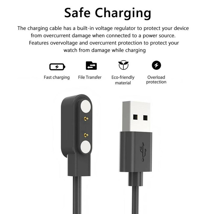 کابل شارژ راینو مدل R-Charger مناسب برای ساعت هوشمند گلوریمی M2 Pro