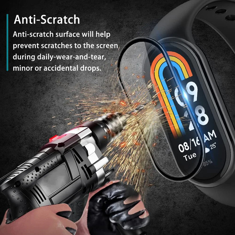 محافظ صفحه نمایش نانو گلستیک مدل Pmma-GL مناسب برای ساعت هوشمند شیائومی Mi band 9