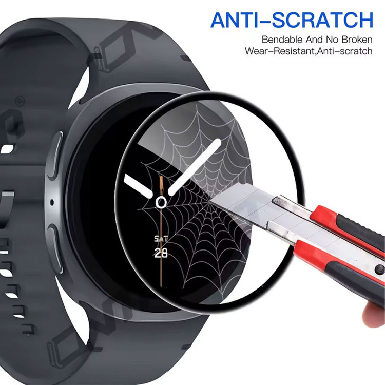 محافظ صفحه نمایش انتک مدل PMMA مناسب برای ساعت هوشمند سامسونگ Galaxy Watch 8 44mm بسته چهار عددی