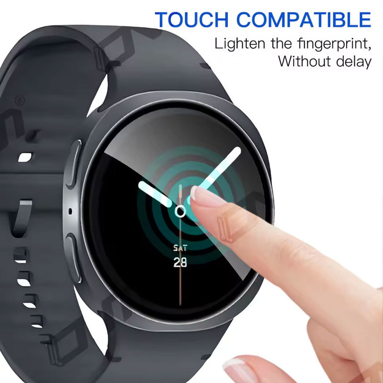 محافظ صفحه نمایش انتک مدل PMMA مناسب برای ساعت هوشمند سامسونگ Galaxy Watch 8 44mm بسته چهار عددی