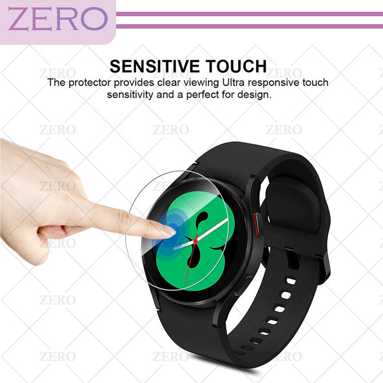 محافظ صفحه نمایش شیشهای زیرو مدل SH-ZR مناسب برای ساعت هوشمند سامسونگ Galaxy watch 6 Classic 43mm