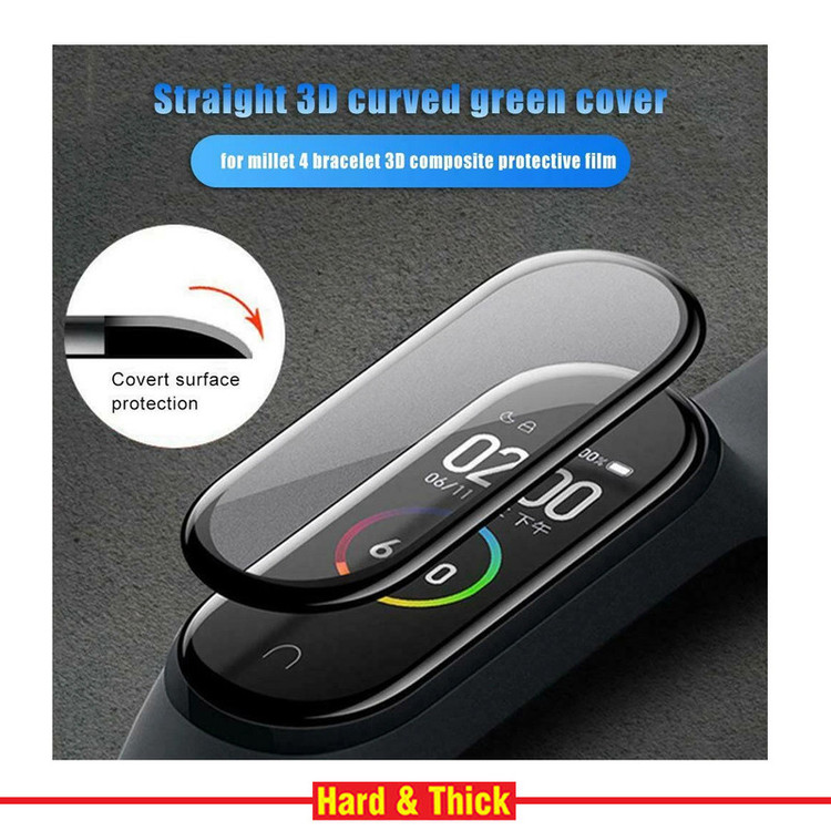محافظ صفحه نمایش نانو هارد اند تیک مدل NHT مناسب برای ساعت هوشمند شیائومی Mi Band 5 بسته دو عددی