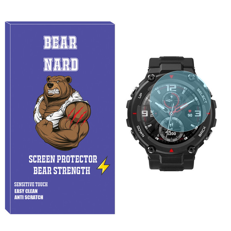 محافظ صفحه نمایش شیشهای برنارد مدل SH-BR مناسب برای ساعت هوشمند امازفیت T-Rex Pro
