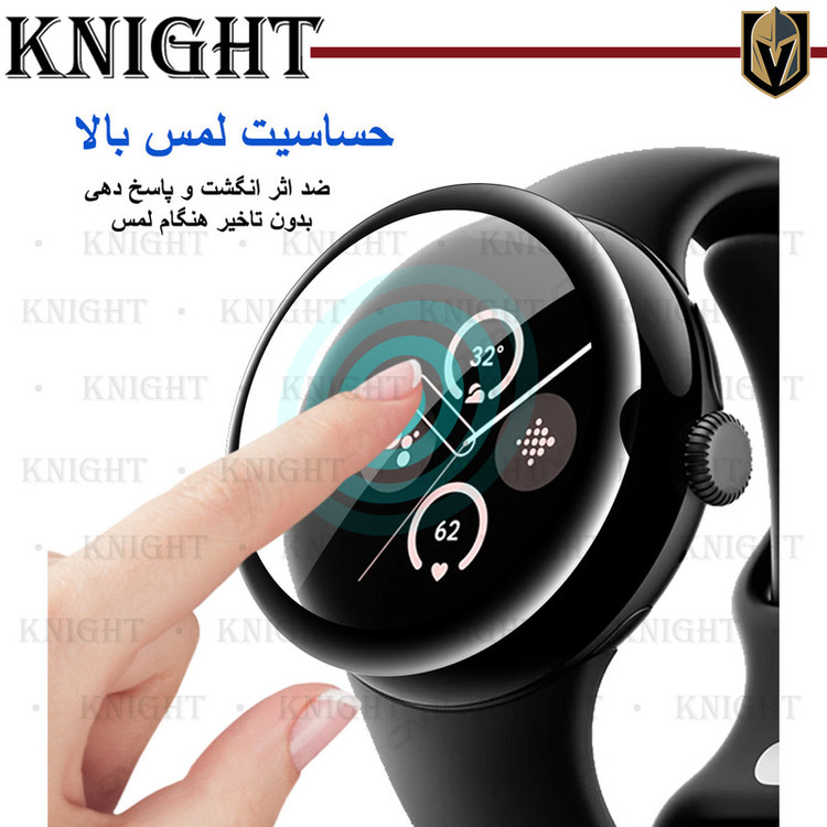 محافظ صفحه نمایش نانو نایت مدل Pmma-KT مناسب برای ساعت هوشمند امیزفیت Balance بسته دو عددی