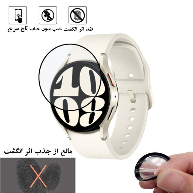 محافظ صفحه نمایش نانو شهر گلس مدل PMMAWSH مناسب برای ساعت هوشمند سامسونگ Galaxy Watch 6 44 mm