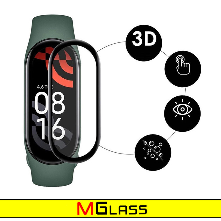 محافظ صفحه نمایش نانو امگلس مدل Pmma-MG مناسب برای ساعت هوشمند شیائومی Mi Band 4