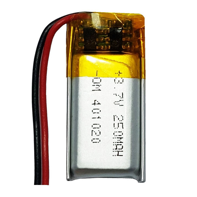 باتری لیتیومی مدل TLK-401020 ظرفیت 250 میلیآمپرساعت