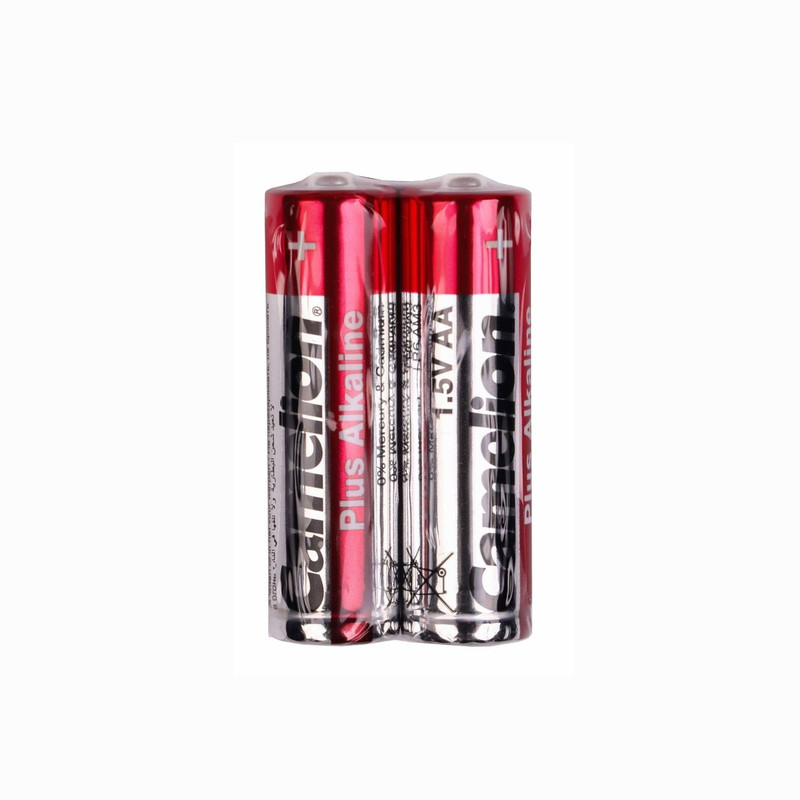 باتری قلمی کملیون مدل Plus Alkaline LR6 بسته ۲ عددی