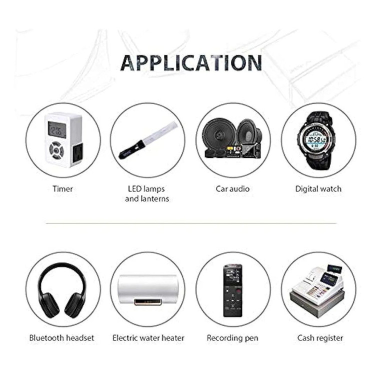 باتری ساعت پیکی سل مدل AG4 LR626 مجموعه 10 عددی